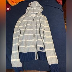 stripe Aeropostale hoodie